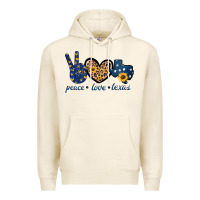 Tofu Peace Love Texas Premium Hoodie - Bettercallsaul