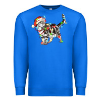 True Royal christmas american shorthair cat Premium Sweatshirt - LillyAllenDesigns