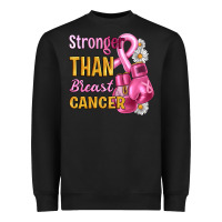 Black Stronger than breast cancer Heavyweight Sweatshirt - Artiststas