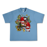 Pebble Blue farm truck,noel gnome Urban Heavy Tee - JahusDesignShop