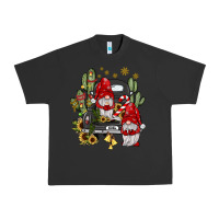 Pigment Black farm truck,noel gnome Urban Heavy Tee - JahusDesignShop