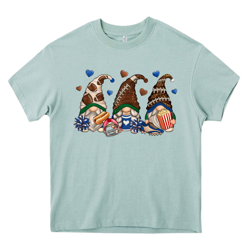 Football Gnomes Heavy Core Tee by Zillion Design Studio | Teevron