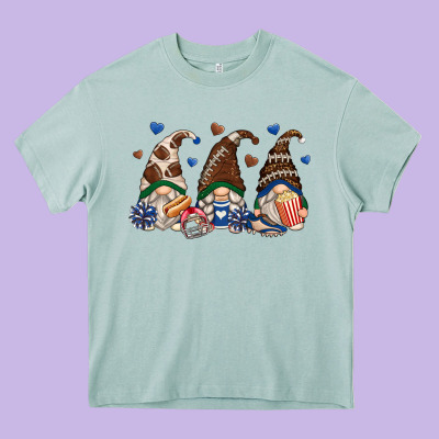 Football Gnomes Heavy Core Tee Designed By Zillion Design Studio