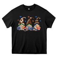 Black football gnomes Heavy Core Tee - Zillion Design Studio