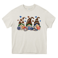 Cream football gnomes Heavy Core Tee - Zillion Design Studio
