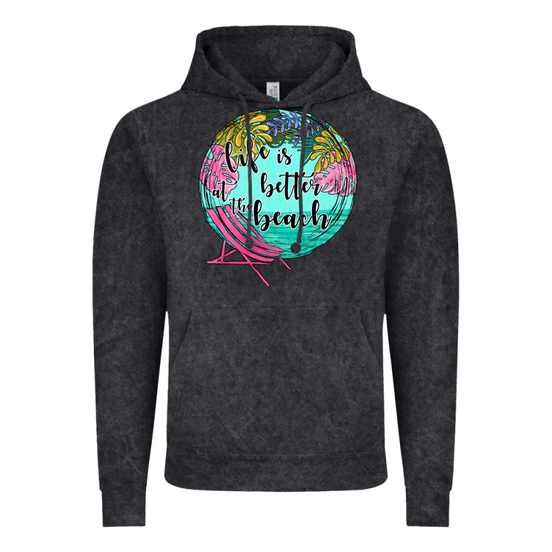 Life Is Better At The Beach Vintage Hoodie by JahusDesignShop | Teevron
