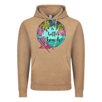 Vintage Coffee life is better at the beach Vintage Hoodie - JahusDesignShop