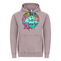 Vintage Zinc life is better at the beach Vintage Hoodie - JahusDesignShop