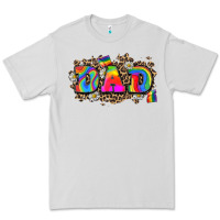 Dove Grey dad pride Premium Tee - Zillion Design Studio
