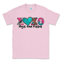 Bubblegum Pink xoxo hugs and kisses valentines day Classic Tee - AdoDesignShop