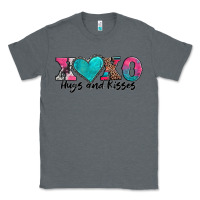 Charcoal Heather xoxo hugs and kisses valentines day Classic Tee - AdoDesignShop