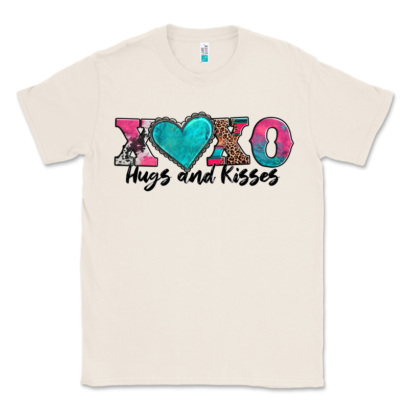 Xoxo Hugs And Kisses Valentines Day Classic Tee by AdoDesignShop | Teevron