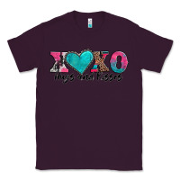 Plum xoxo hugs and kisses valentines day Classic Tee - AdoDesignShop
