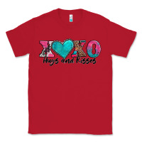 Red xoxo hugs and kisses valentines day Classic Tee - AdoDesignShop