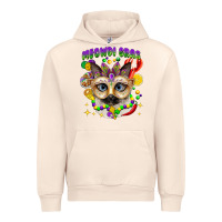 Sandshell meowdi gras mardi gras cat Urban Hoodie - CowGirlArtShop
