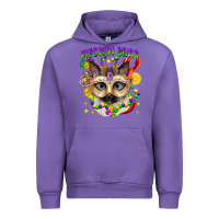 Tulip meowdi gras mardi gras cat Urban Hoodie - CowGirlArtShop