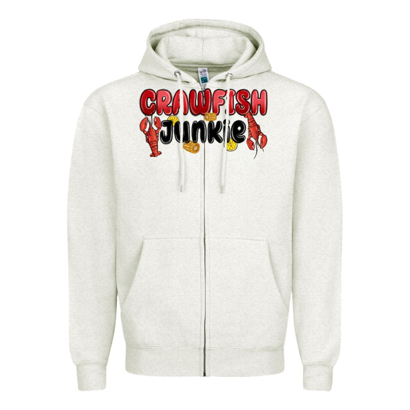 Crawfish Junkie Zipper Hoodie by MaliasSmallBusiness | Teevron