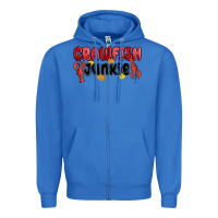 True Royal crawfish junkie Zipper Hoodie - MaliasSmallBusiness