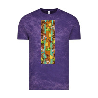 Cloud Purple pumpkin fall Vintage Tee - BundleAndBundleShop