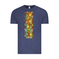Vintage Denim pumpkin fall Vintage Tee - BundleAndBundleShop
