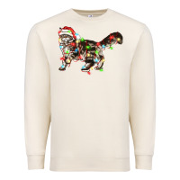 Sandshell christmas christmas maine coon cat cat Premium Sweatshirt - LillyAllenDesigns