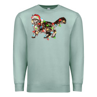 Seafoam christmas christmas maine coon cat cat Premium Sweatshirt - LillyAllenDesigns