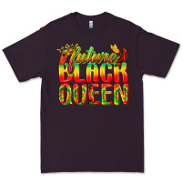 Plum future black queen Premium Tee - texasbilliewilder