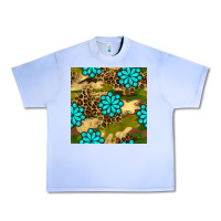 Grape Ice camouflage leopard gemstone seamless pattern Urban Heavy Tee - BundleAndBundleShop