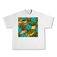 Lunar Rock camouflage leopard gemstone seamless pattern Urban Heavy Tee - BundleAndBundleShop