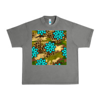 Tornado camouflage leopard gemstone seamless pattern Urban Heavy Tee - BundleAndBundleShop