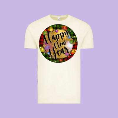 Christmas Happy New Year Vintage Tee Designed By Artiststas