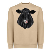 Mushroom black angus Heavyweight Sweatshirt - JahusDesignShop