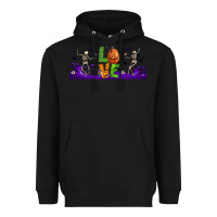 Love Halloween  Libbey Glass Heavyweight Hoodie | Teevron