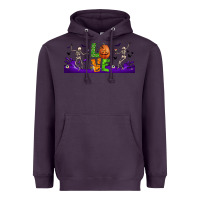 Plum love halloween  libbey glass Heavyweight Hoodie - BundleAndBundleShop