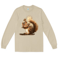Mushroom Squirrels Long Sleeve Tee - LillyAllenDesigns