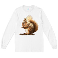 White Squirrels Long Sleeve Tee - LillyAllenDesigns