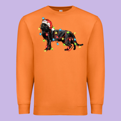 Christmas Bombay Cat Premium Sweatshirt Designed By Lillyallendesigns