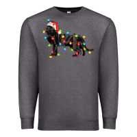 Charcoal Heather christmas bombay cat Premium Sweatshirt - LillyAllenDesigns