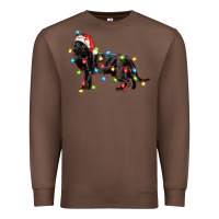 Chestnut christmas bombay cat Premium Sweatshirt - LillyAllenDesigns