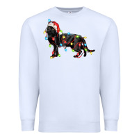 White christmas bombay cat Premium Sweatshirt - LillyAllenDesigns