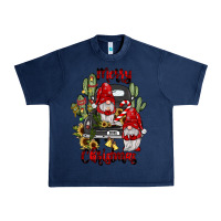 Navy farm truck,merry christmas gnome Urban Heavy Tee - JahusDesignShop