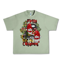 Oil Green farm truck,merry christmas gnome Urban Heavy Tee - JahusDesignShop