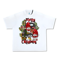 White farm truck,merry christmas gnome Urban Heavy Tee - JahusDesignShop