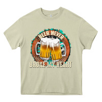 Mossy beer never broke my heart Heavy Core Tee - texasbilliewilder