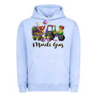 Pigment Grape Ice mardi gras tractor Urban Hoodie - CowGirlArtShop