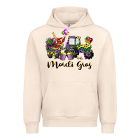 Sandshell mardi gras tractor Urban Hoodie - CowGirlArtShop