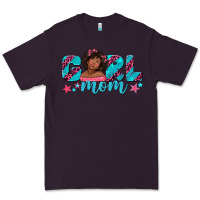 Plum girl mom afro black girl Premium Tee - texasbilliewilder