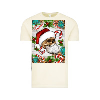 Vintage Arctic Christmas hippie skeleton santa Vintage Tee - Artiststas