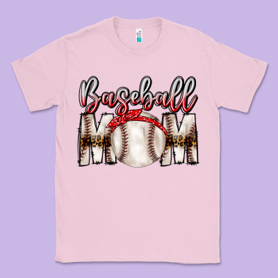 Baseball Mom Classic Tee Designed By Cowhidedigitalart