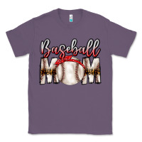 Lavender Baseball Mom Classic Tee - CowhideDigitalArt